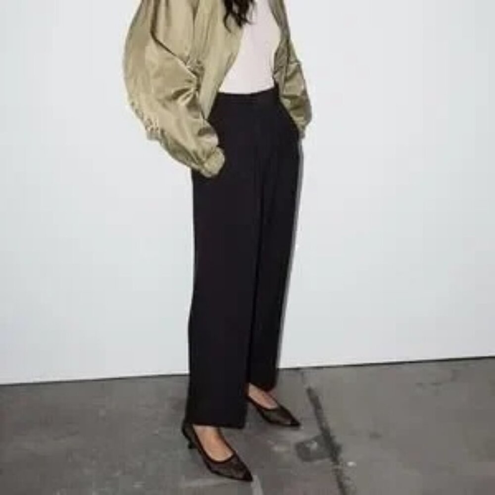 & Other Stories Tailored Tapered Trousers Los Angeles Atelier size 40/Medium